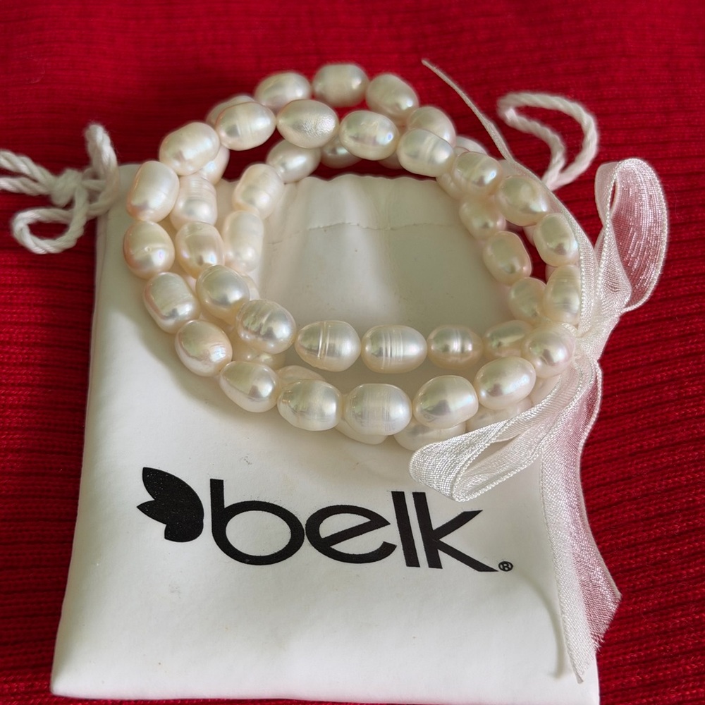 Belk Ivory Pearl Bracelet Trio